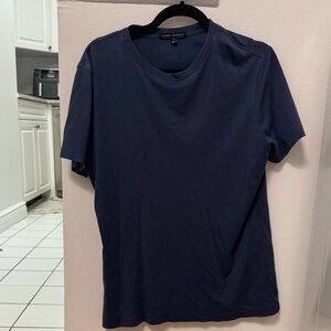 Robert Barakett Navy Blue Men's Prima Cotton Tee